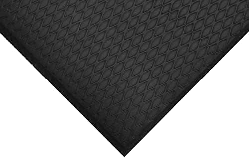 Hudson Exchange (3'x12') MaxCush Anti-Fatigue Comfort Industrial Ergonomic Mat Black
