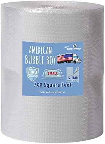 Small Bubble Wrap, American Bubble Boy (24" Wide, 700 Square Feet)