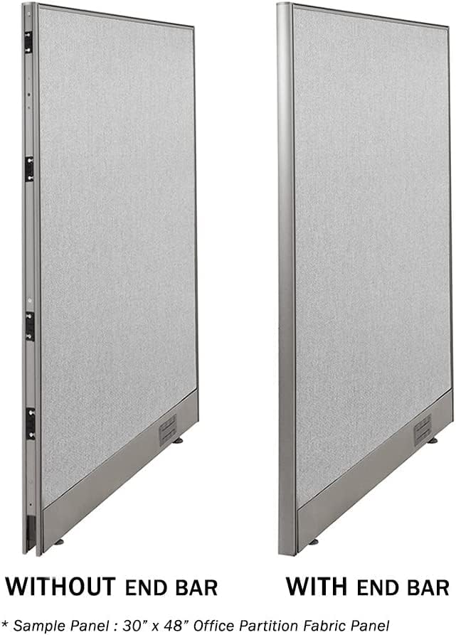 GOF Office Partition Single Panel (24" w x 48" h) 2ft x 4ft