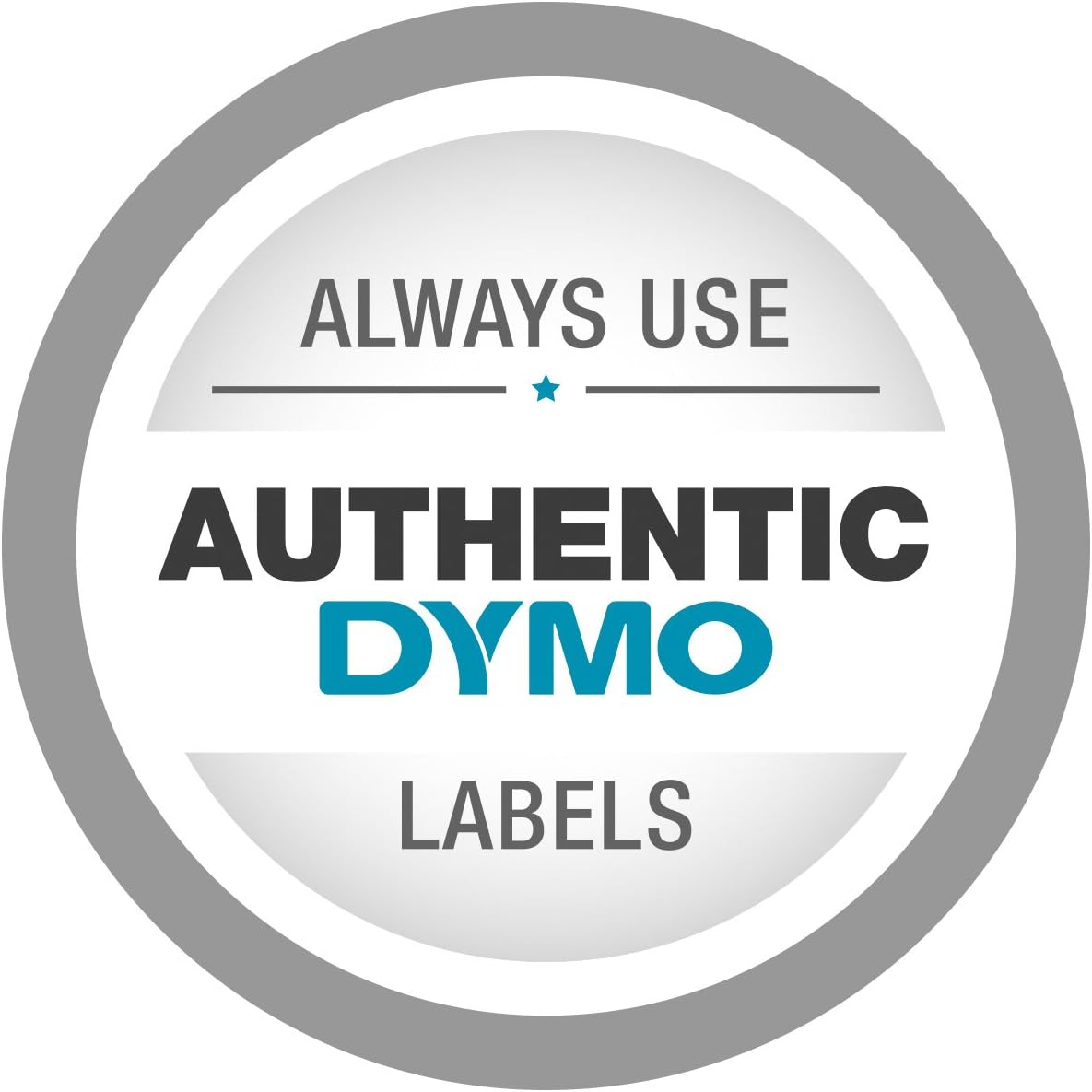 DYMO Rhino Adhesive Vinyl Label Tape, 3/4-inch, 18-Foot Cassette, Brown (1805418)