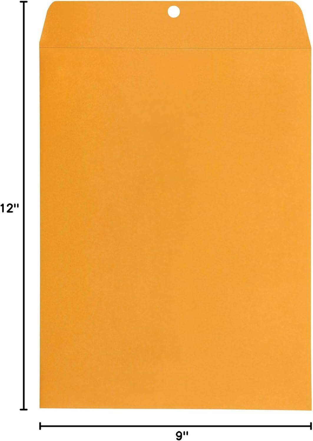 Amazon Basics Clasp Kraft Envelopes, Gummed Mailing Envelope, 9 x 12 inch, 100-Pack - Lumora Desk