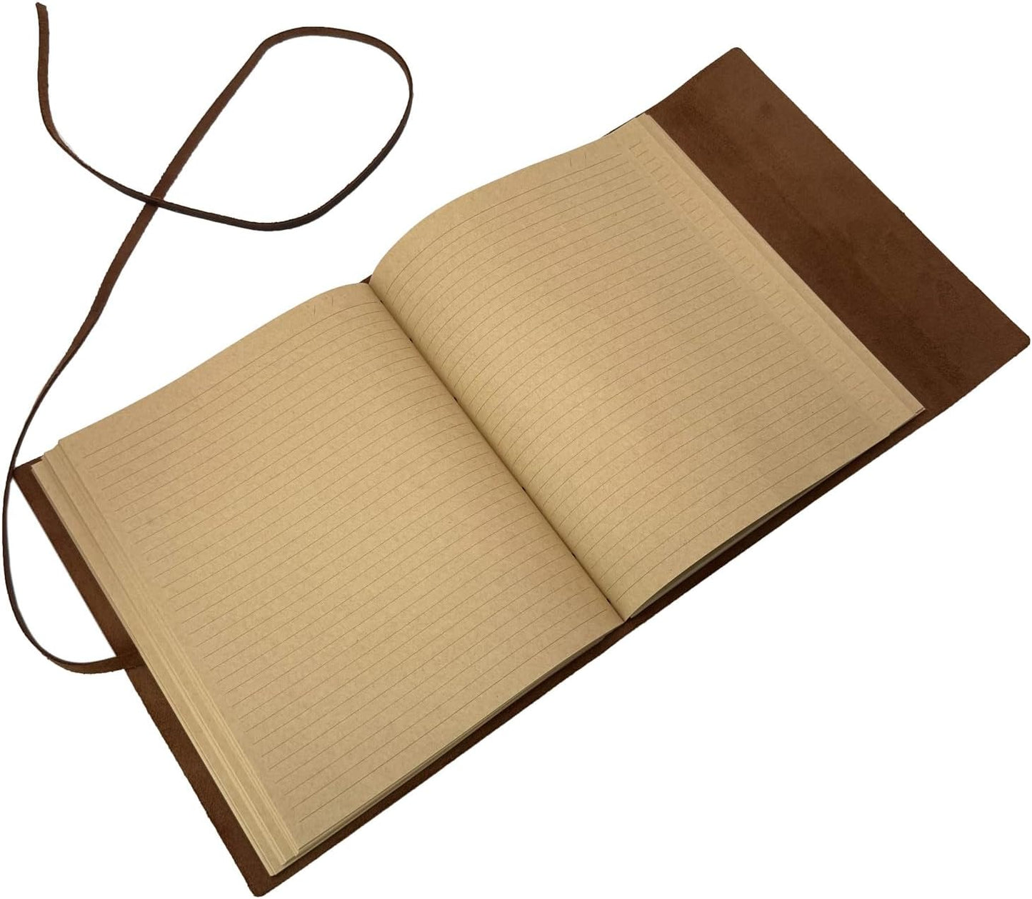 Large Notebook Journal - Genuine Leather Journals for Writing A4 Size Diary 8x10 Inch, Notepad For Women and Man, Gifts,Work,Travel Rustic Brown