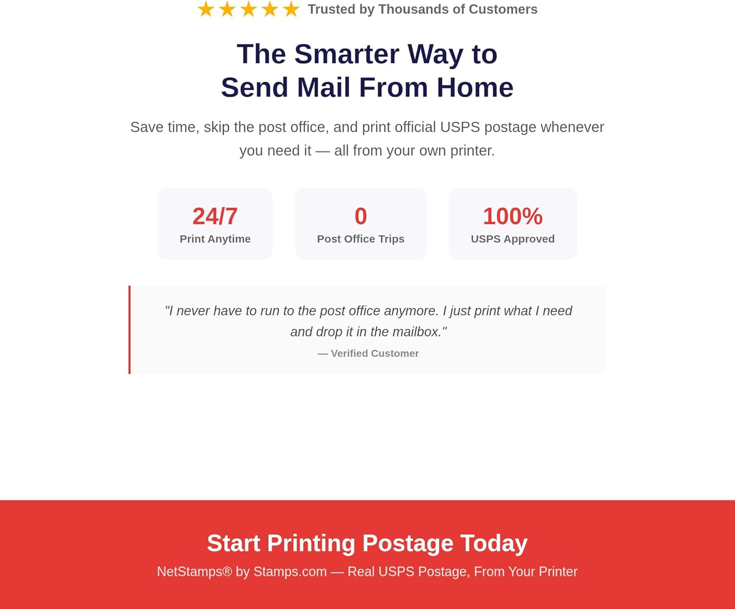 Dandelion Wishes NetStamps 120-Pack (5 Sheets) Printable Postage Labels (Stamps.com Subscription Required) - Print Approved Postage - Inkjet & Laser Printers - Business, Personal, Home
