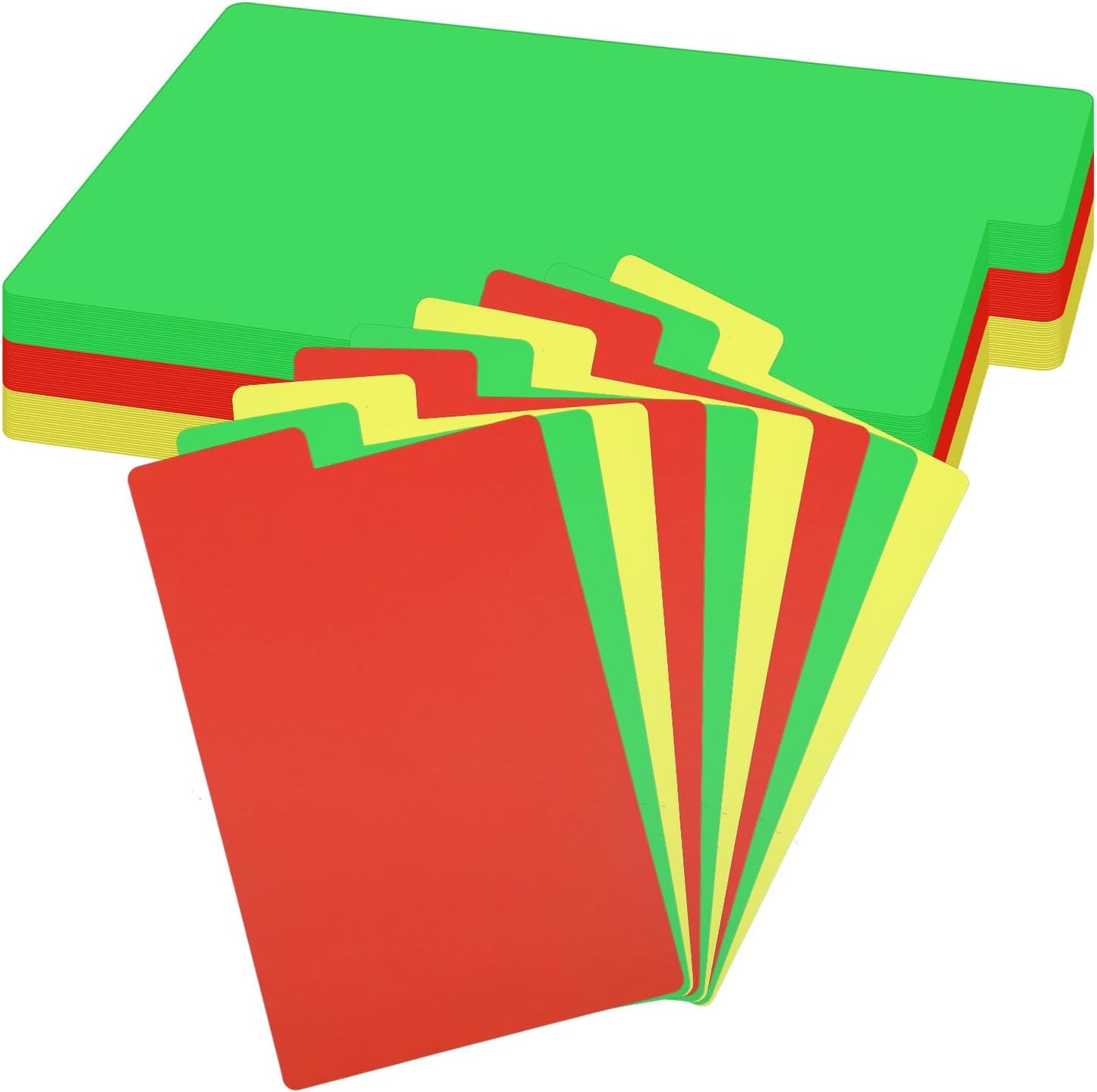 60 Pcs Comic Dividers - Multicolor Frosted Card Separator with Tabs Archival Polyethylene Plastic Dividers | Organize Comics Efficiently in Storage Boxes | Write-On Index Tab, 7.1 x 11 Inch