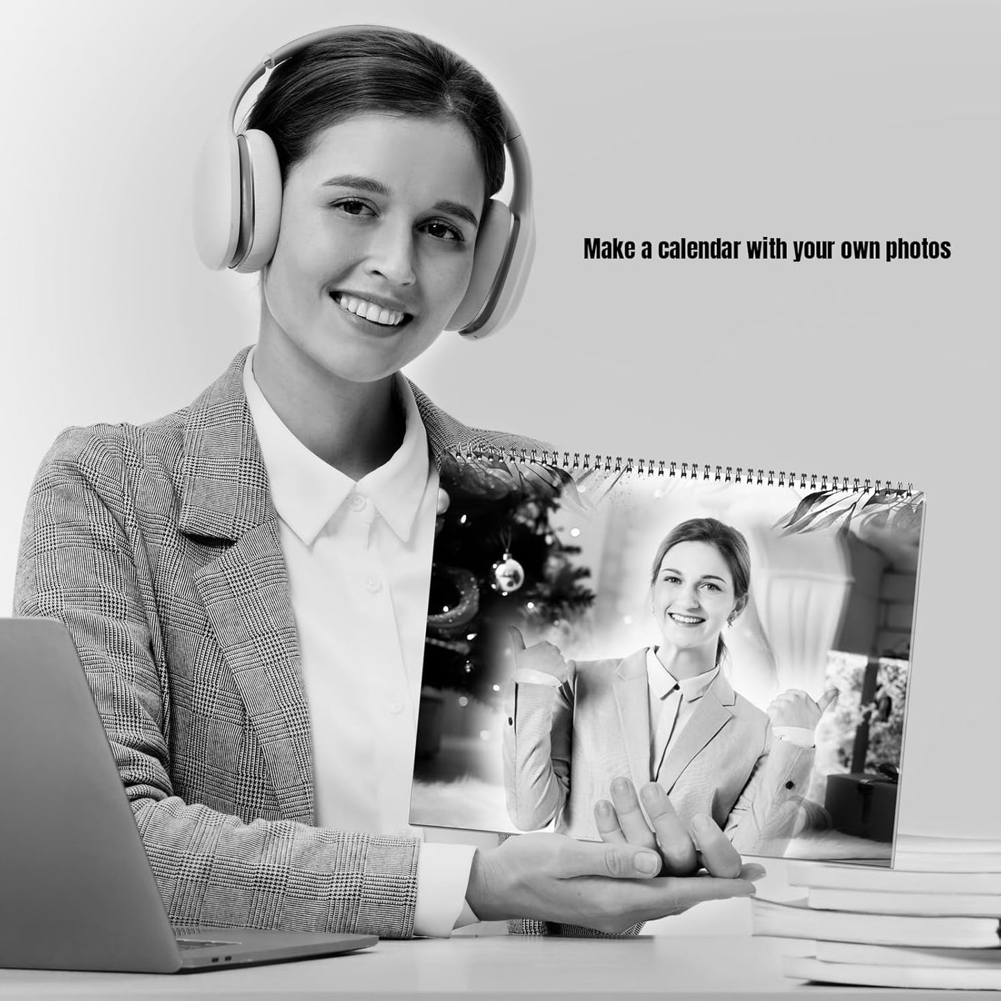 Custom Photo Wall Calendar 2026 for Home & Office - Print Your 13 Memories,Make Your Own Personalized Calendar 2026 - Customized Christmas Gift