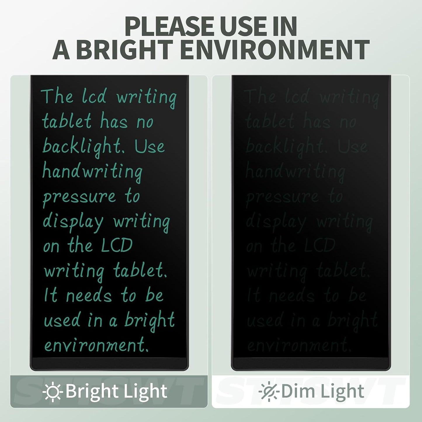 LCD Writing Tablet for Adults: Mini 6.5 Inch Full Screen Reusable Digital Notepad Lightweight Portable Use for Office Study Teaching