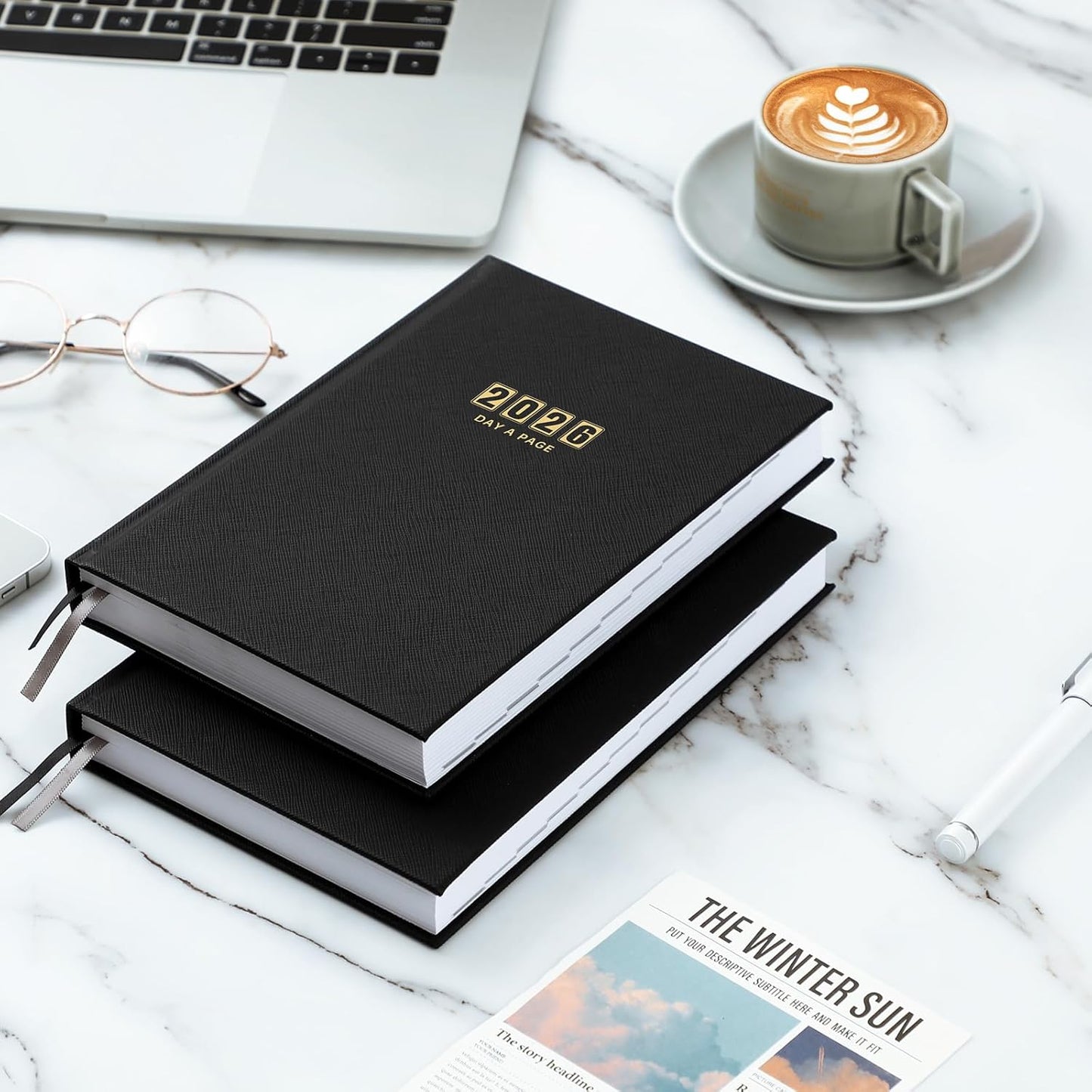 2026 Daily Planner - 2026 Daily Planner Full Page Per Day, Page A Day Calendar 2026, Jan. 2026 - Dec. 2026, 5.8" x 8.4", Agenda for 365 Days