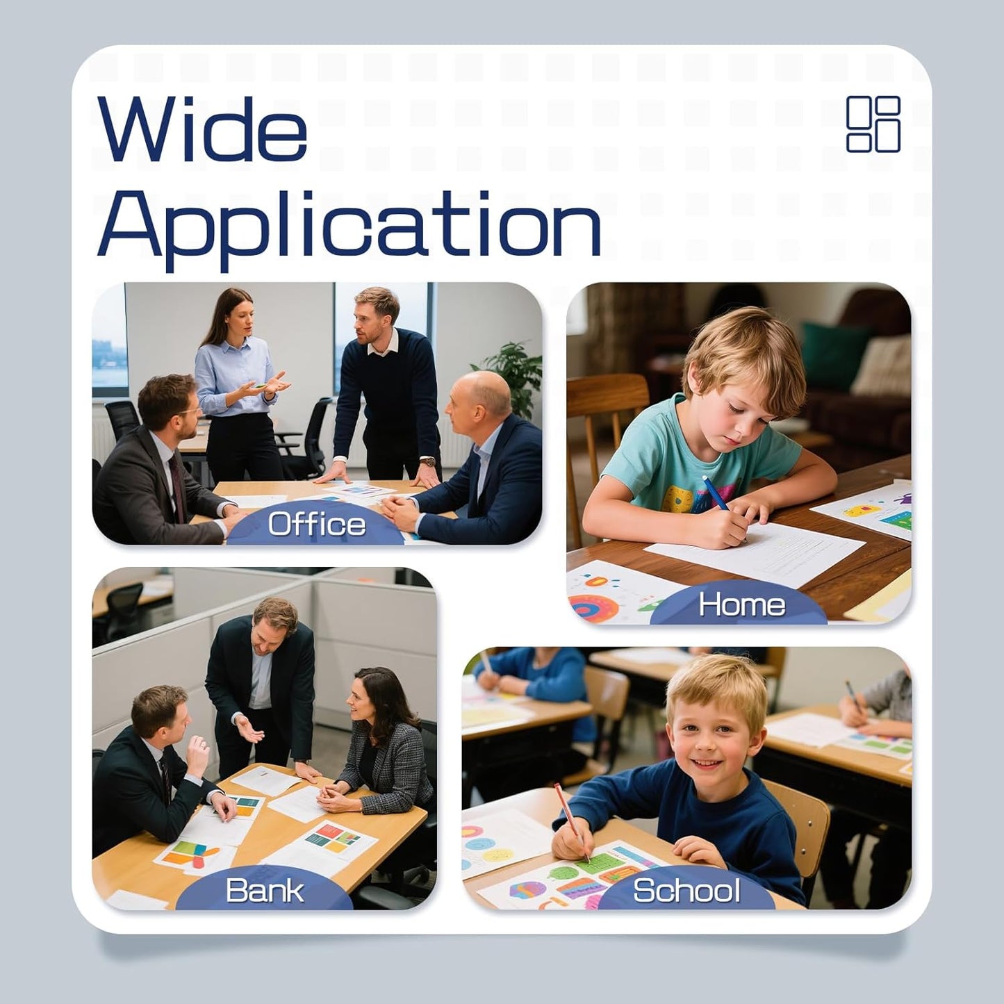 LC401XL LC401 4-Packs High Yield Ink Cartridges Compatible for Brother 401XL LC-401 Ink Cartridges Work with MFC-J1010DW MFC-J1170DW MFC-J1012DW MFC-J1800DW (Black Cyan Magenta Yellow)