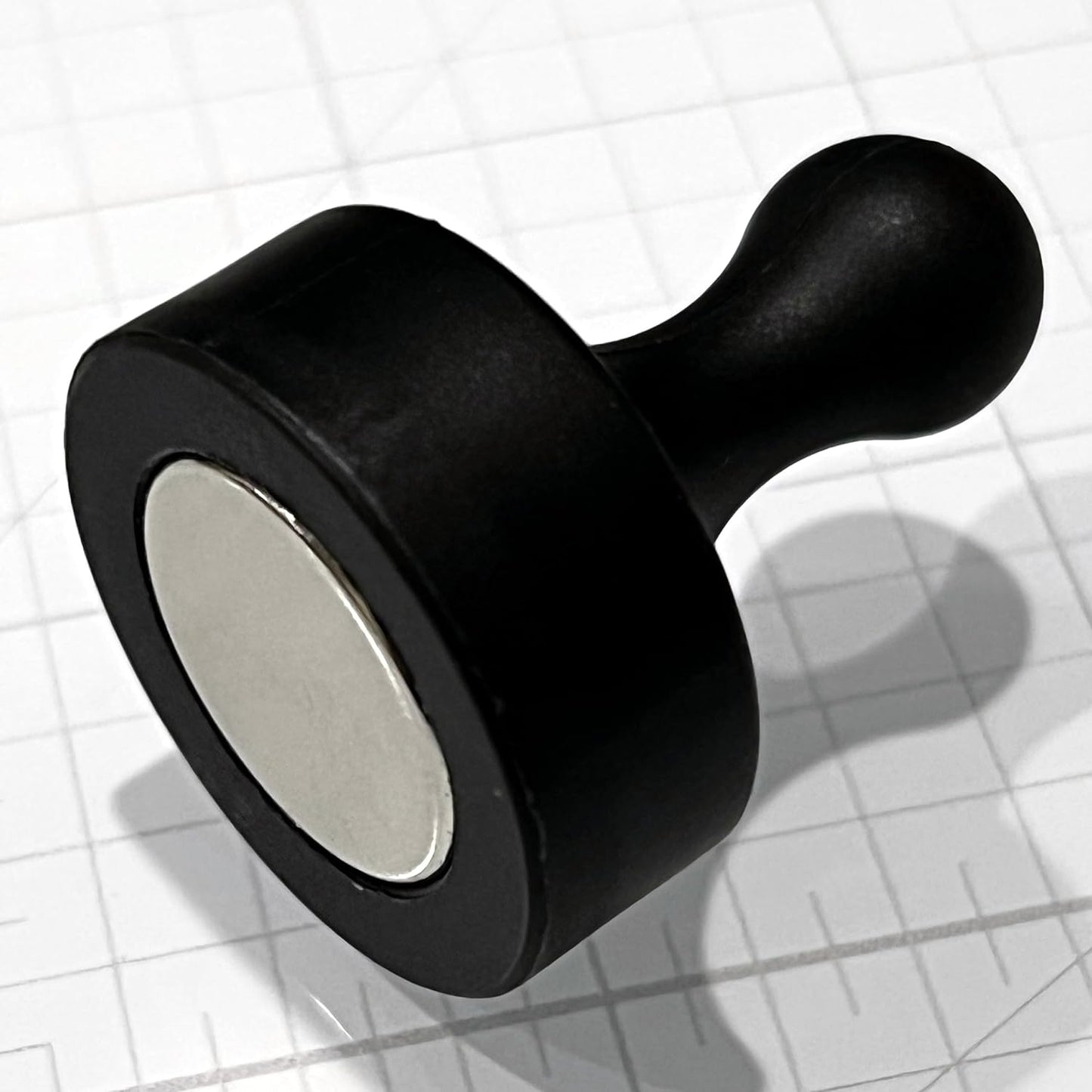 GLASSBOARD STUDIO Powerful Neodymium Magnets, Pawn-Shaped - Strong Fridge/Refrigerator and Whiteboard Magnet, Ideal for Office, Kitchen, Crafts - Rare Earth, Heavy Duty (3, Meadow Lilac)