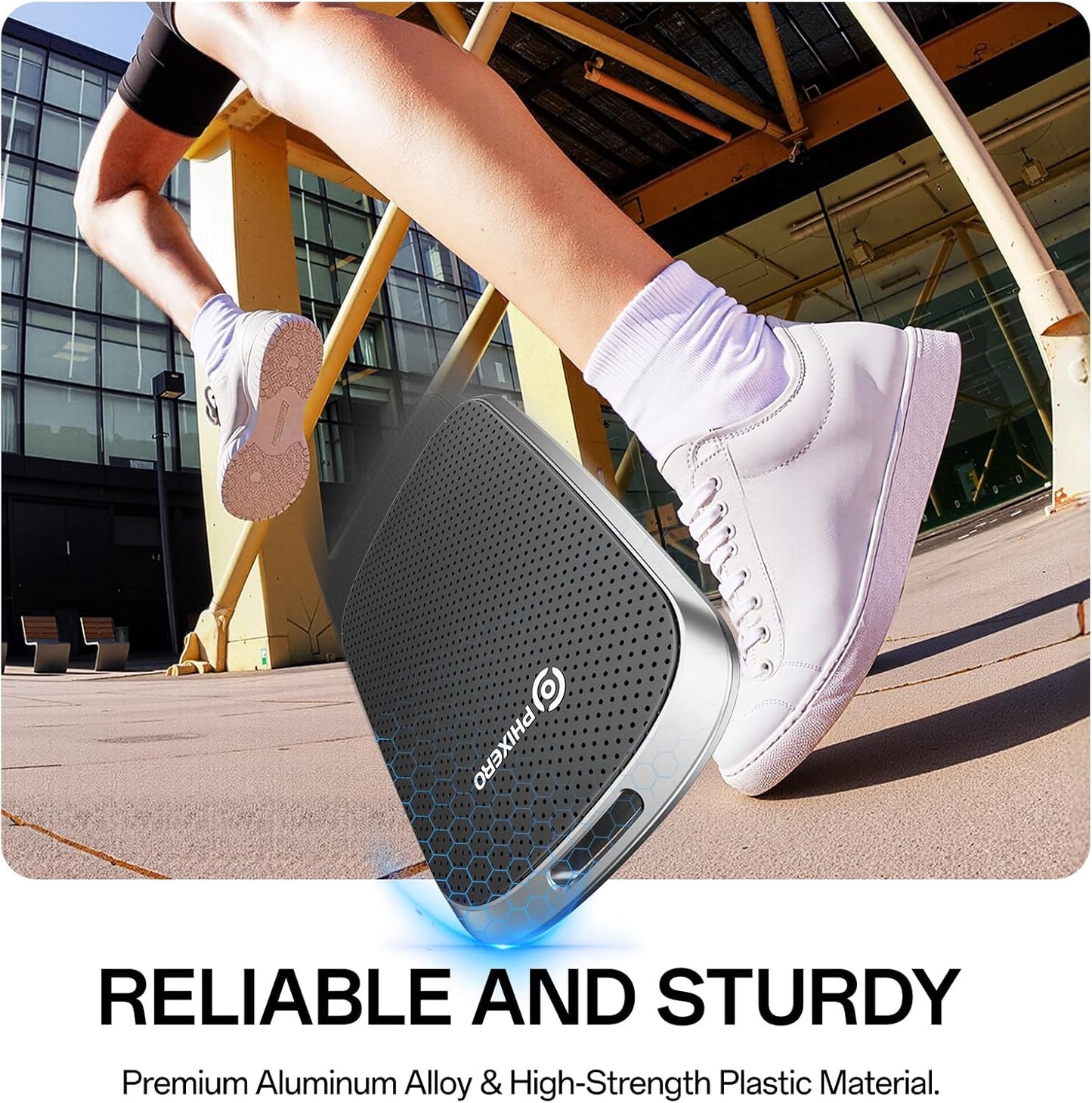 PHIXERO P5PLUS Portable SSD 2TB Up to 550MB/s, USB 3.2 Gen 2 External Solid State Drive,USB C to C&A for Smartphone,Tablet,PC,Labtop (Black)