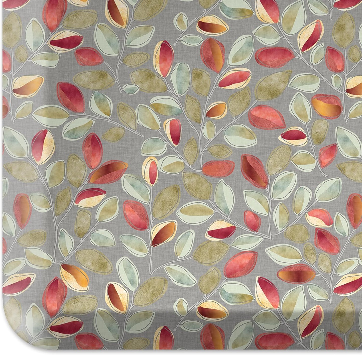 GelPro Anti-Fatigue Designer Comfort Kitchen Floor Mat Orchard Sultry Grey 20x48