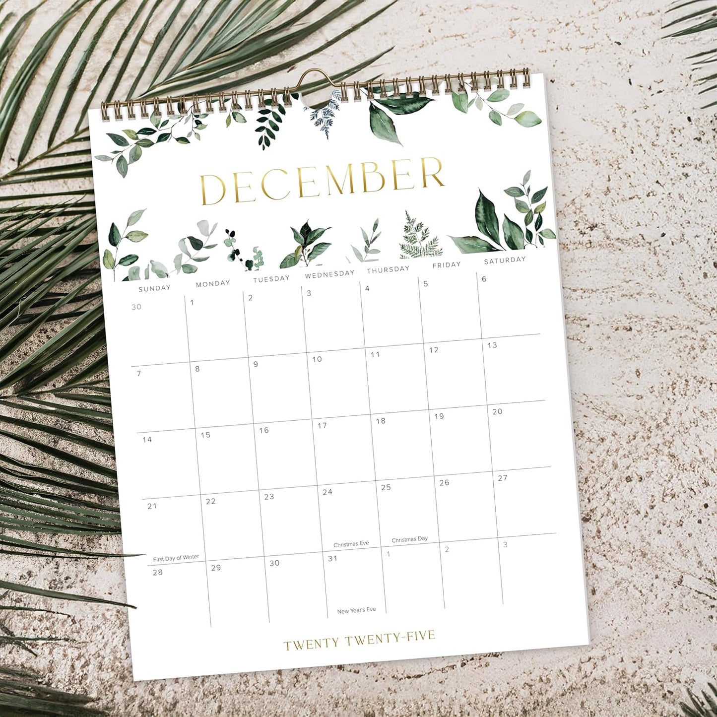 Aesthetic 2026 Wall Calendar - Runs Until December 2026 - The Perfect Large Modern 2025-2026 Calendar Planner for Easy Organizing
