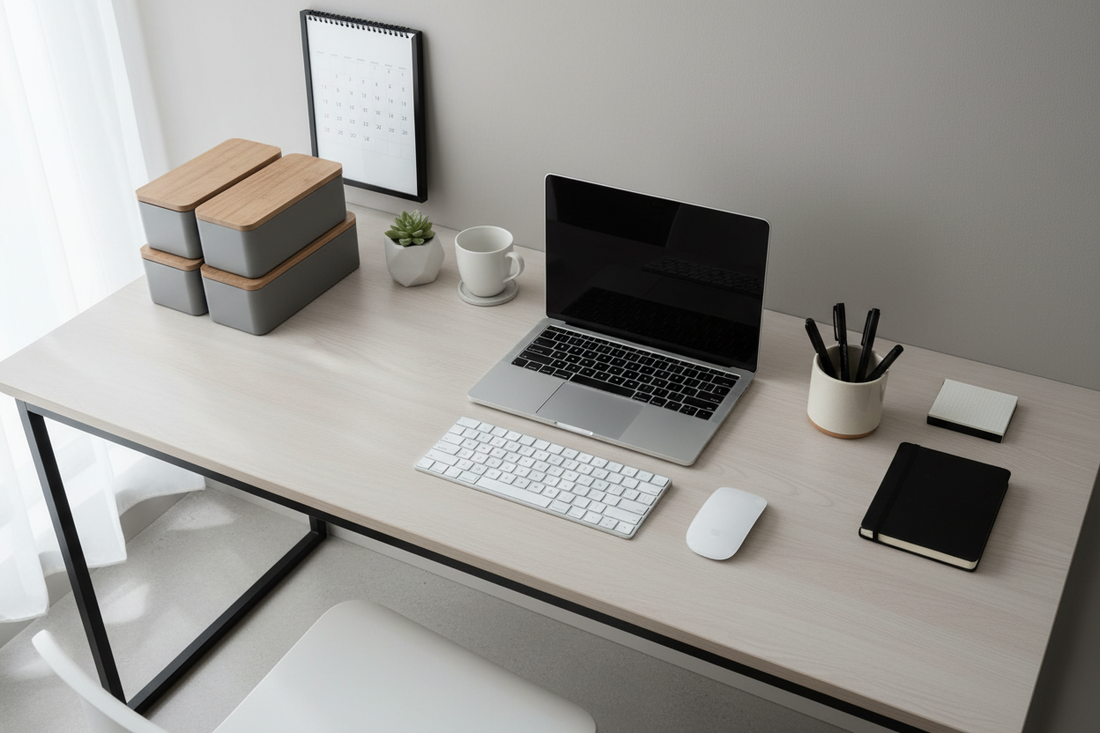 Organize Your Desk Like a Pro: The “Distance Rule”