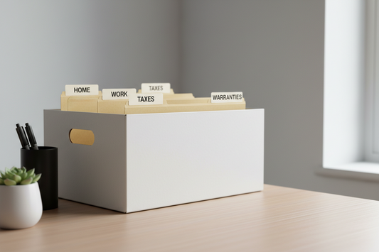 A Simple Filing System You’ll Actually Maintain