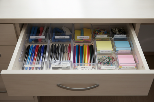 The Best Way to Store Office Supplies Without Buying More Storage