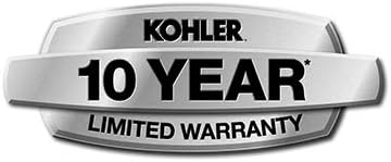 Kohler 8 Gallon Compact Hands-Free Kitchen Step Can, Trash Can with Foot Pedal, Quiet-Close Lid, Stainless Steel, K-20942-ST