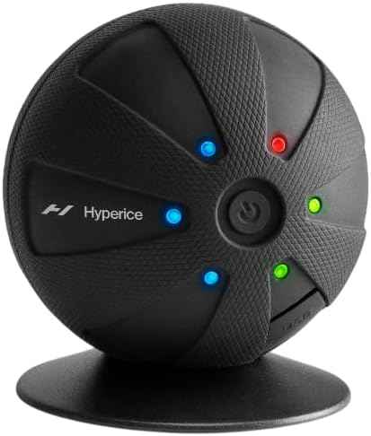 Hyperice Hypersphere Go - Vibrating Massage Ball for Muscle Recovery, Myofascial Release and Soreness Relief - Portable Fitness Massager, Perfect for use at the Gym, or at Home