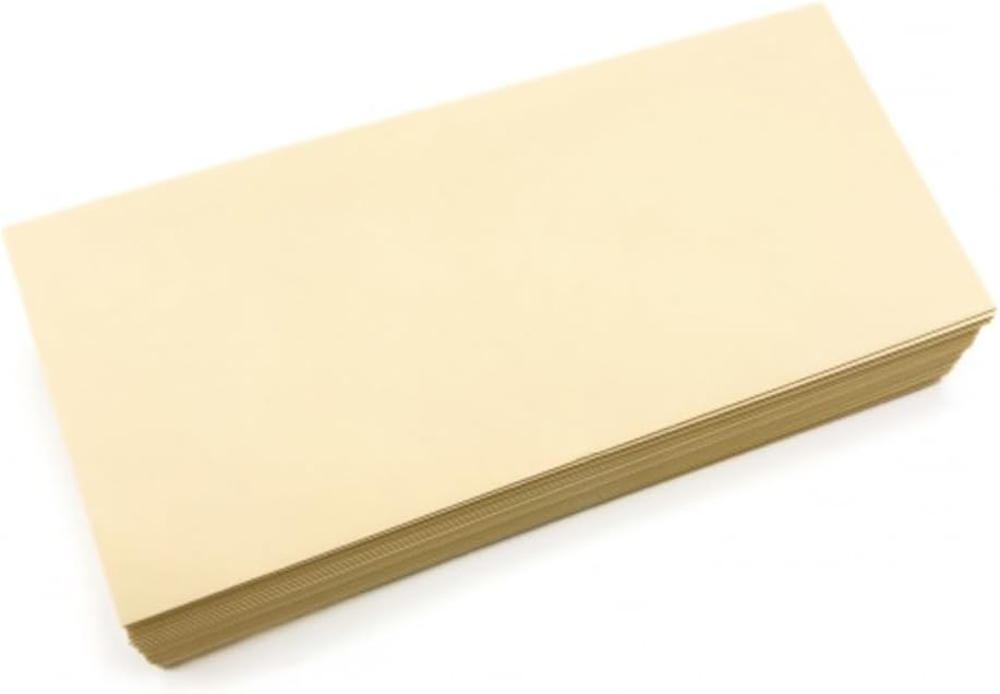 Limited Papers (TM) No. 10 Regular Standard Mailing Envelope - Pastel - Soft - 24 Pound (4.8 inch x 9.5 inch) - Announcement, Invoices, Checks, Letters, Contracts, Business Envelopes (Ivory, 100) - Lumora Desk