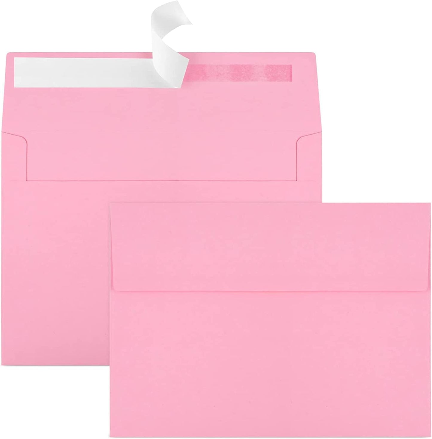 70 Packs A4 Envelope, Pink A4 Envelopes, 4x6 Photo Envelopes for Invitations, Envelopes Self Seal for Weddings, Baby Shower, Photos, Postcards, Greeting Cards, Mailing - Lumora Desk