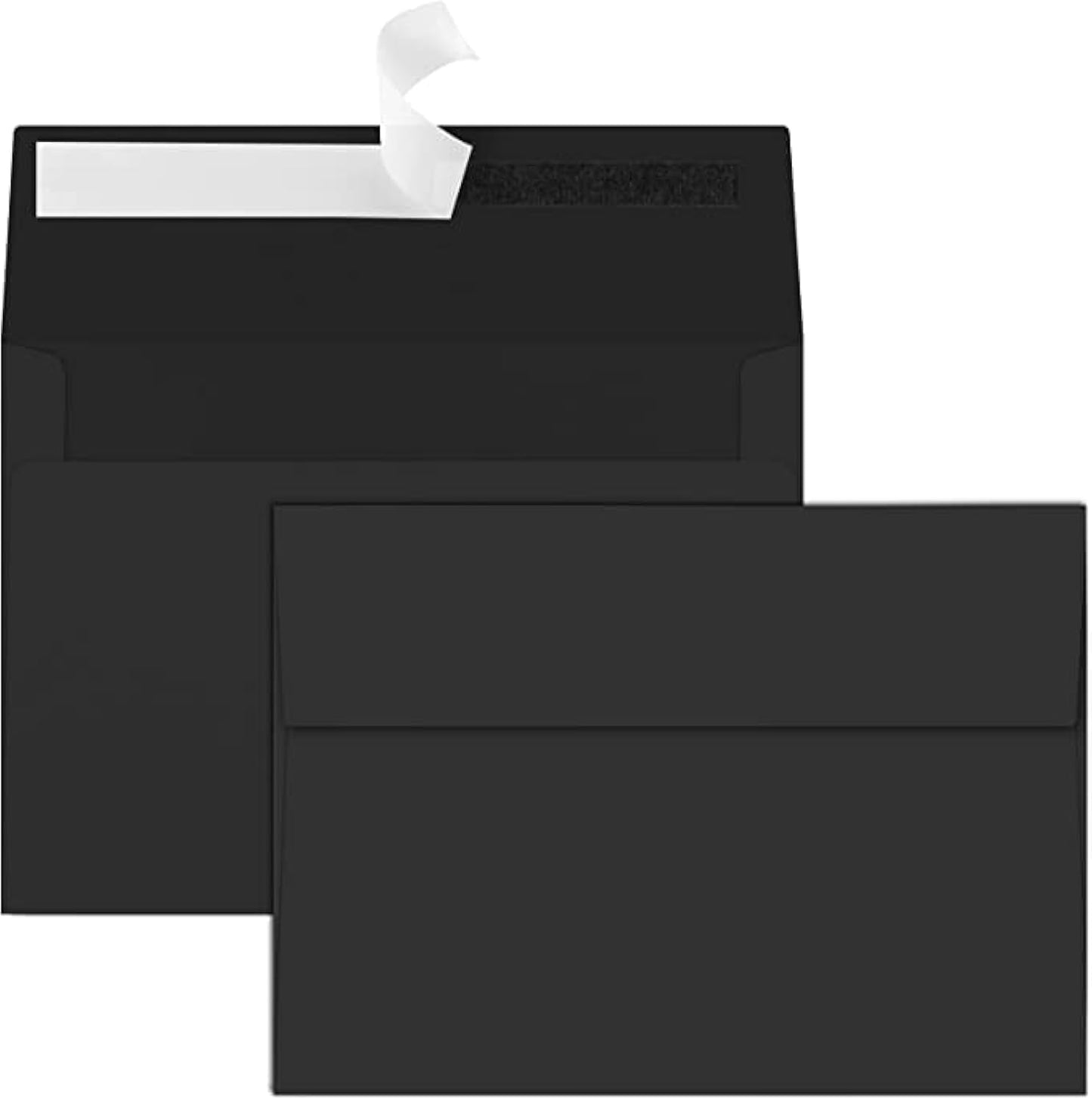 70 Packs A4 Envelope, Black A4 Envelopes, 4x6 Photo Envelopes for Invitations, Envelopes Self Seal for Weddings, Baby Shower, Photos, Postcards, Greeting Cards, Mailing - Lumora Desk