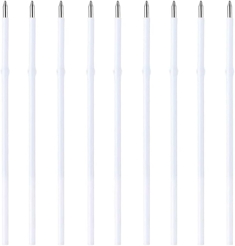 20 pcs 1mm Blue Color Replaceable Ballpoint Pen Refill School Office Supplies(4.2 inch)