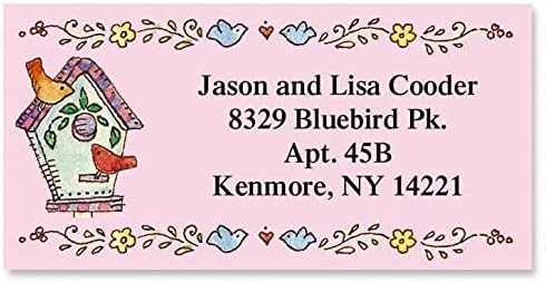 Colorful Images A Season at Home Return Address Mailing Labels, Personalize with Name & Addresses, Set of 144 Self Adhesive, Easy Peel Flat Label Sheets, 1 ⅛ x 2 ¼”, 12 Designs - Lumora Desk