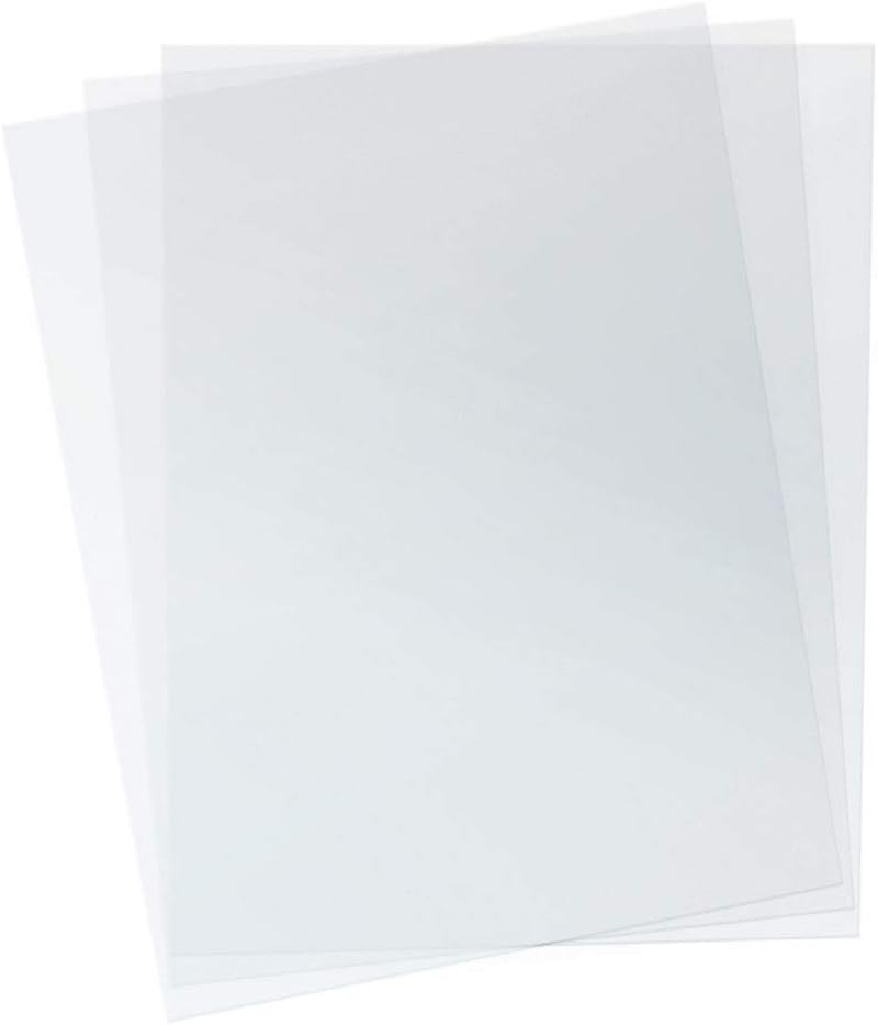 TruBind Binding Covers for Reports and Presentations - Crystal Clear PVC - 10 Mil Thick - Letter Size - 8 3/4 inch x 11 1/4 inch - Round Corners - Includes Tissue Interleaving - 100/Bx (CVR-10BRT)