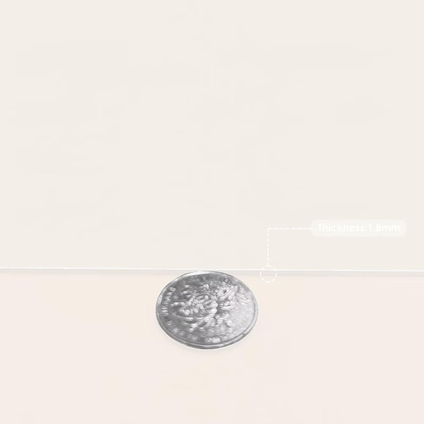 Leather Table Cover,1.8mm Thick,40x60 Inch Table Protector,Table Protector for Dining Room Table,Table Pads for Dining Room Table Rectangular.(White+White,40x60)