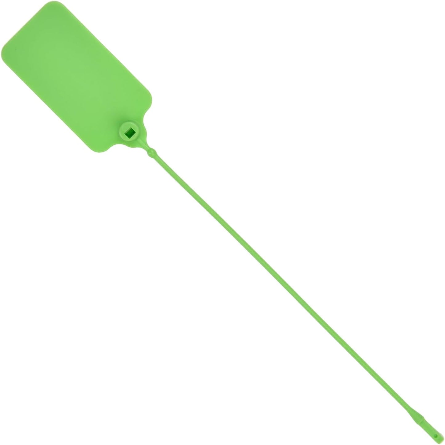 30 Writable Marking Plastic Tags Labels with Marker Pen, 1.18" x 2.16" Blank Waterproof Hanging Tag, Multi Purpose Name ID Tag for Keys, Backpack, Luggage, Logistic, Retail Inventory (Green, 30pcs)