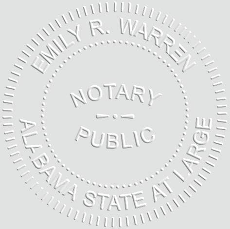 MaxMark Notary Seal Round Embosser for Mississippi State - Includes Gold Burst Seal Labels (50 Count)
