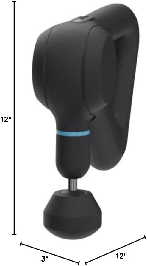 TheraGun Therabody Prime (5th Generation) - Deep Tissue Percussion Therapy Massage Gun - Bluetooth Enabled, Personal Massager for Pain Relief in Neck, Back, Leg, Shoulder and Body (Black)
