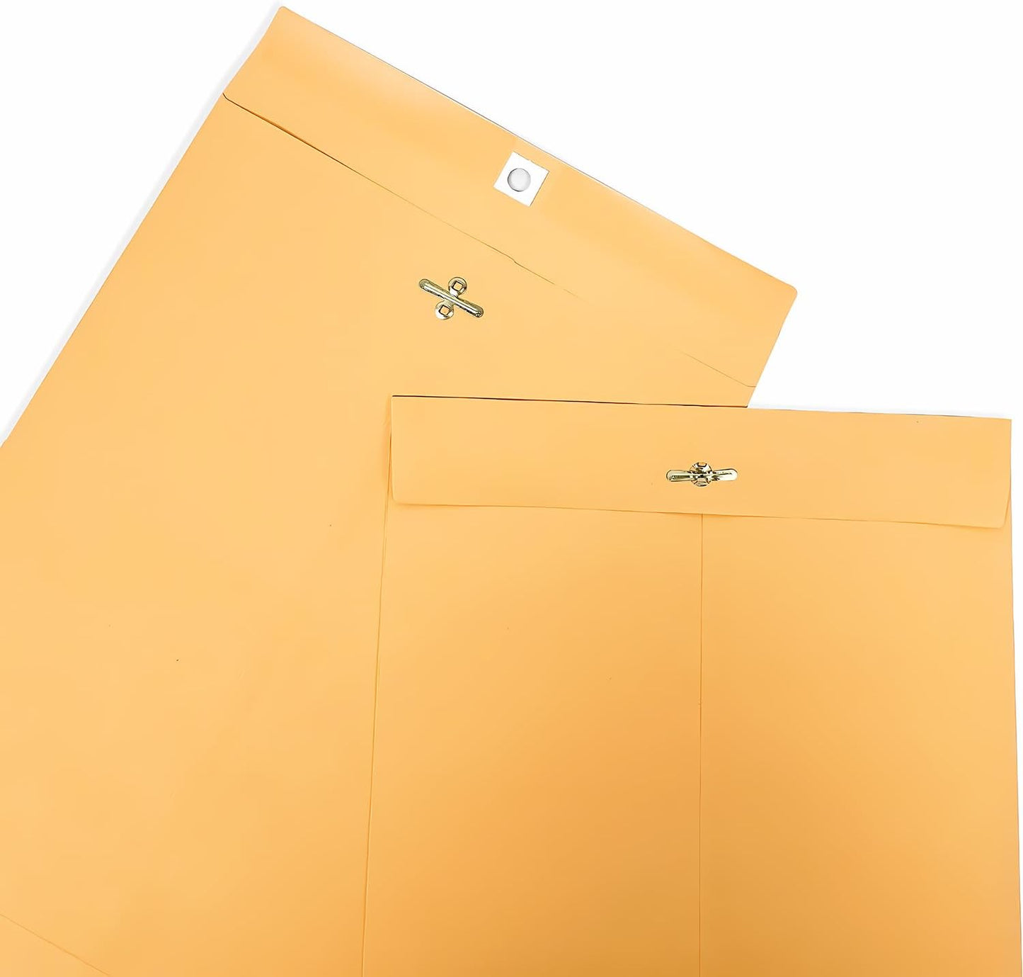9” x 12” Clasp Envelopes with Gummed Seal Brown Pack of 30 - Lumora Desk