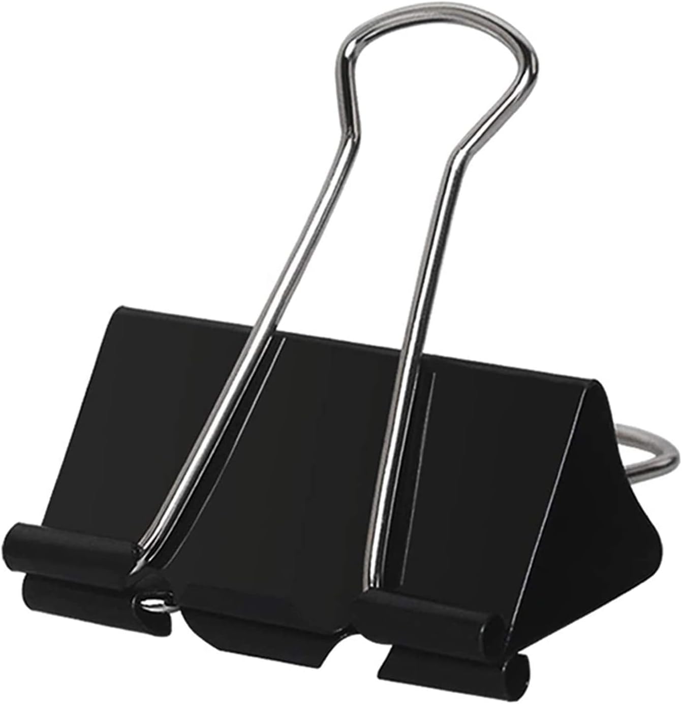 Large Binder Clips 2 Inch (60 Pack), Extra Large Binder Clips Big Paper Clamps for Office and Home Supplies, Black