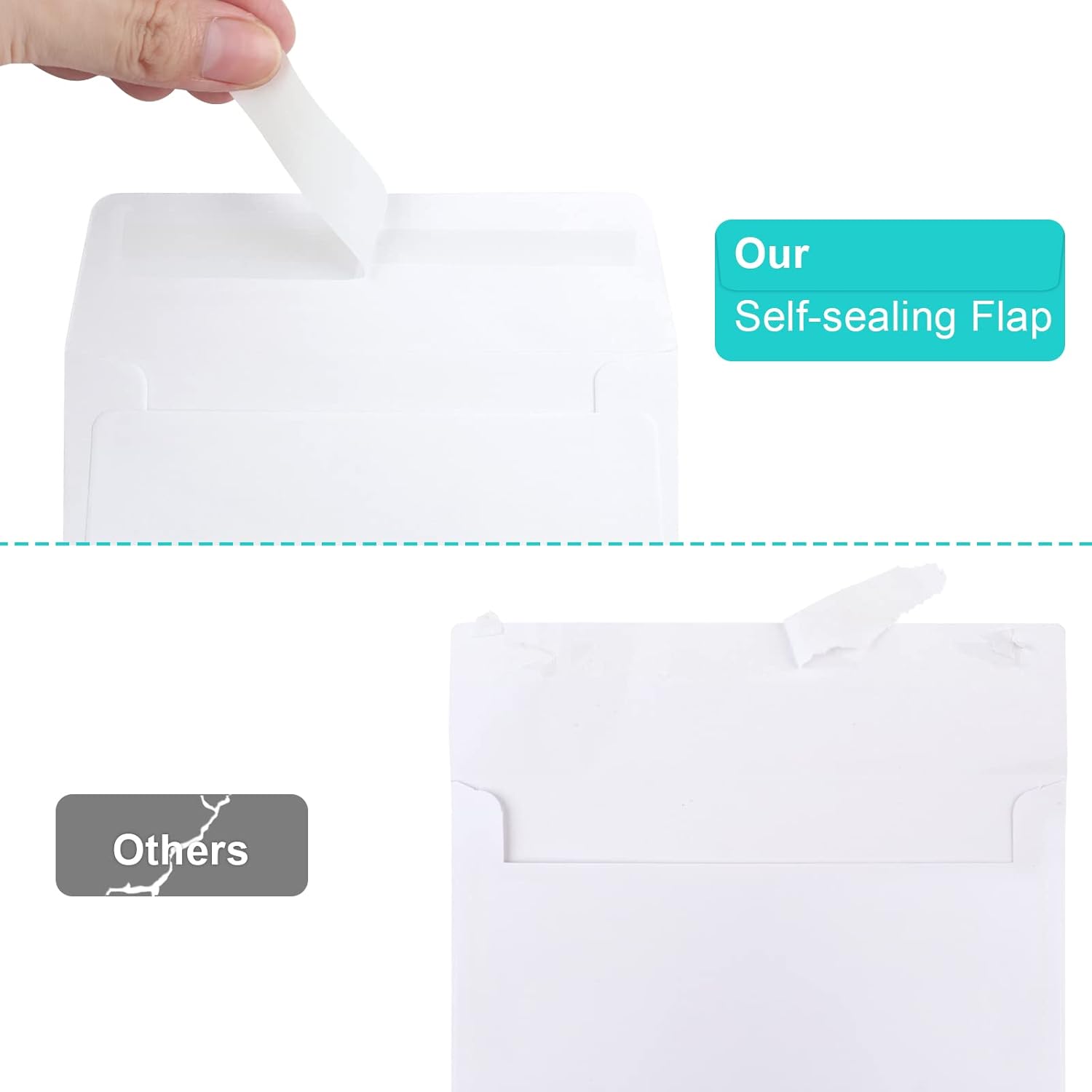 90 Packs A1 Envelopes, 3.5x5" Envelopes White, Small Envelopes RSVP Envelopes, Envelopes Self Seal for Weddings, Photos, Postcards, Greeting Cards, Mailing - Lumora Desk