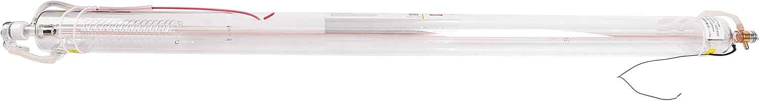 Doppy 60W CO2 Laser Tube 1000mm with Metal Head (Peak 65W) Wires Preconnected with Coating for Laser Cutter Laser Engraving Cutting Machine