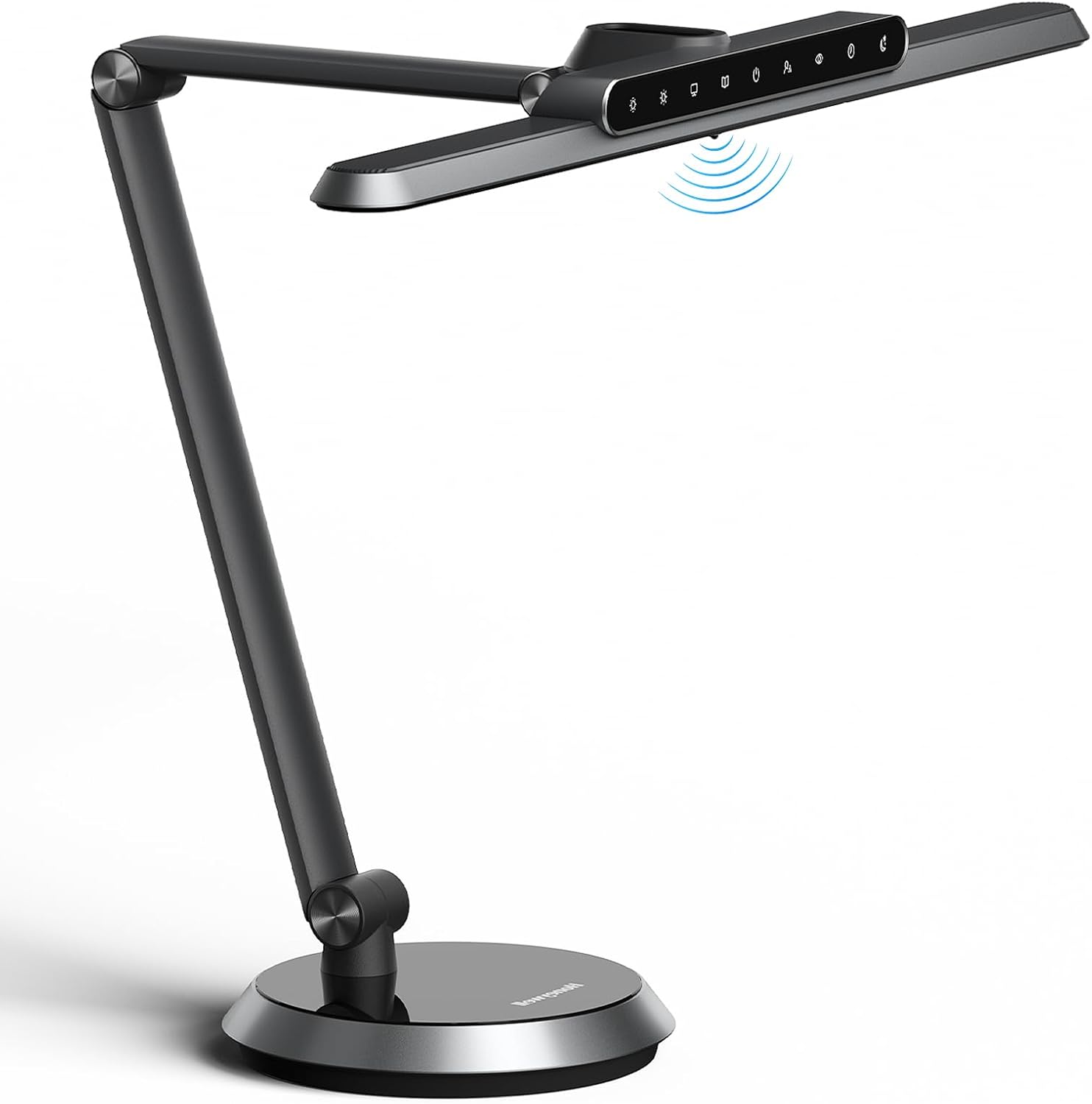 Honeywell Desk Lamp for Home Office, H9 Sunturalux™ Eye-Caring LED Desk Light, 1000LM Dimmable Desk Lamp with Timer and Auto-Sensing, Adjustable Desk Reading Light or Study, Cumputer, Architect - Lumora Desk