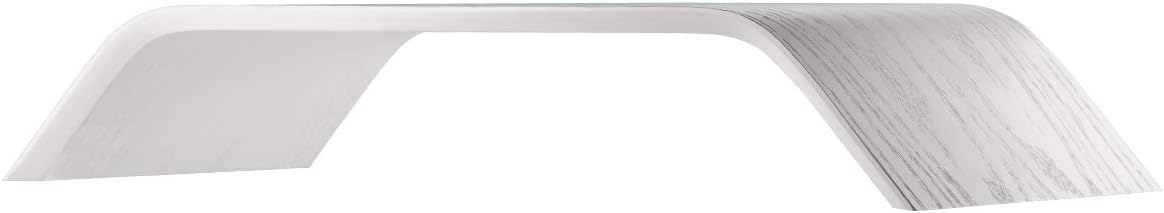 SAMDI Wooden Computer Monitor Stand, Desktop Accessories, Laptop Stand, Notebook Stand, for MacBook Stand (Oak Wood White)