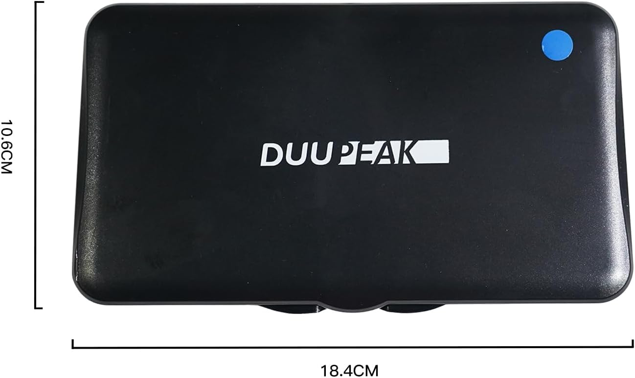 Large Ink Pad for Stamps, 6.14"×3.38" Stamp Pad, Ink Pad for Office, Notarization, and Rubber Stamps (Blue