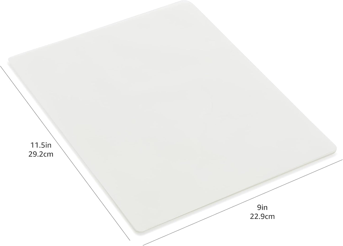 Amazon Basics Clear Thermal Laminating Plastic Paper Laminator Sheets, 9 x 11.5-Inch, 50-Pack, 3mil