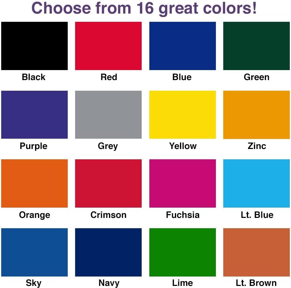 Infusion Self-Inking Custom Rubber Stamp (Personal or Business Use) - Choose from 16 Colors (3/8" x 1")