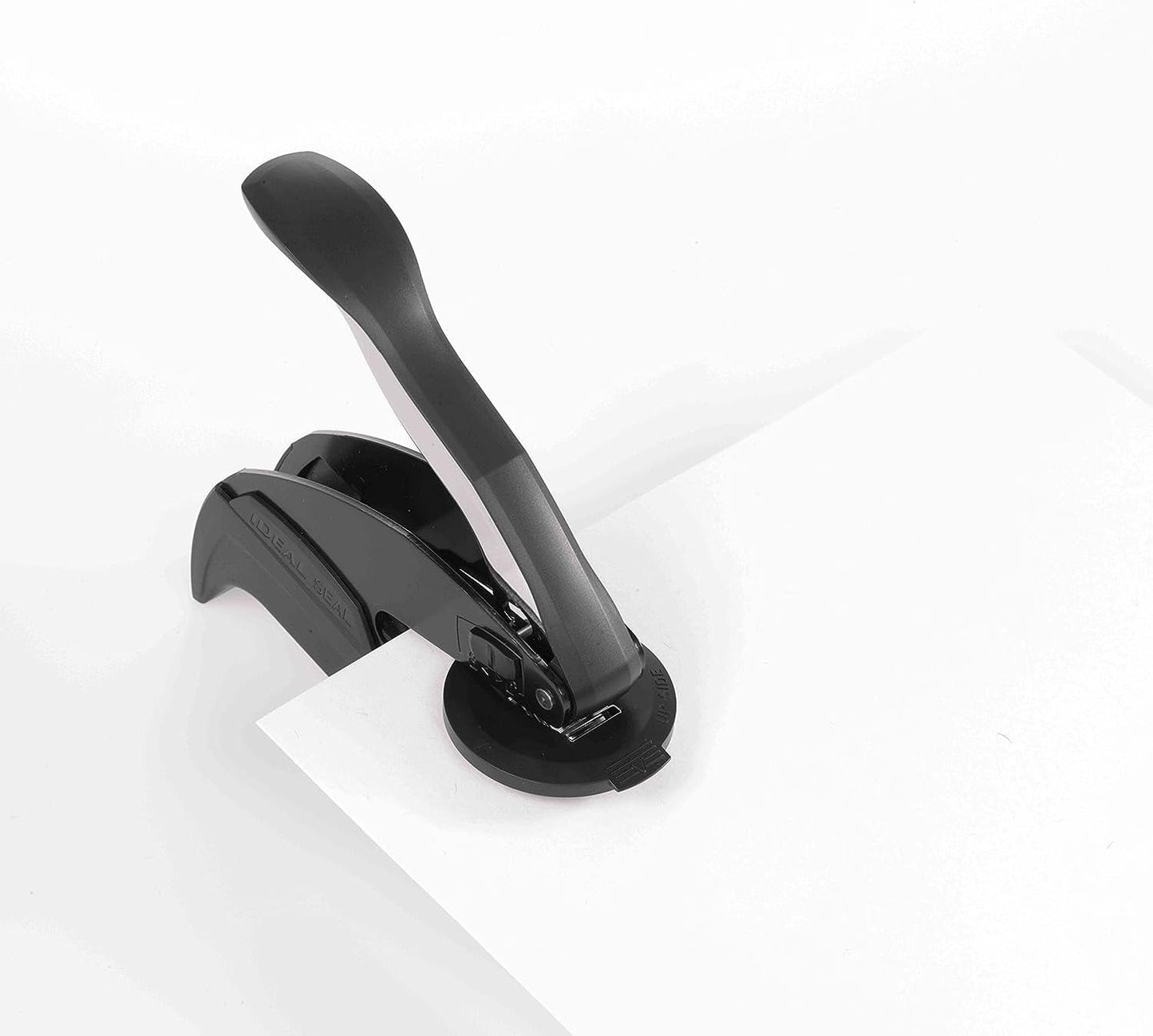 MaxMark Notary Seal Round Embosser for New Jersey State - Includes Gold Burst Seal Labels (50 Count)