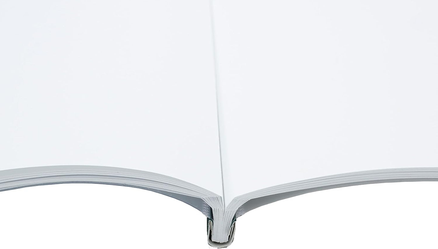 Thermal Binding Clear Covers with Steel Spine –for Thermal Binding Machines – Formerly Unibind – Used in Real Estate, Education and Various Businesses (Aluminum, 220 Sheets Max - 48/Box)