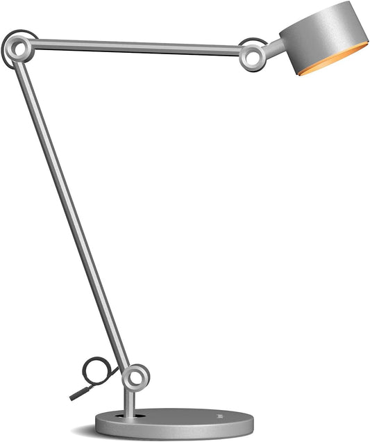 Honeywell LED Desk Lamp, 01A Sunturalux Desk Light for Home Office, 4000K Dimmable Eye Caring Natural Light Architect Lamp with Metal Swing Arm Lamp for Desk Craft Reading
