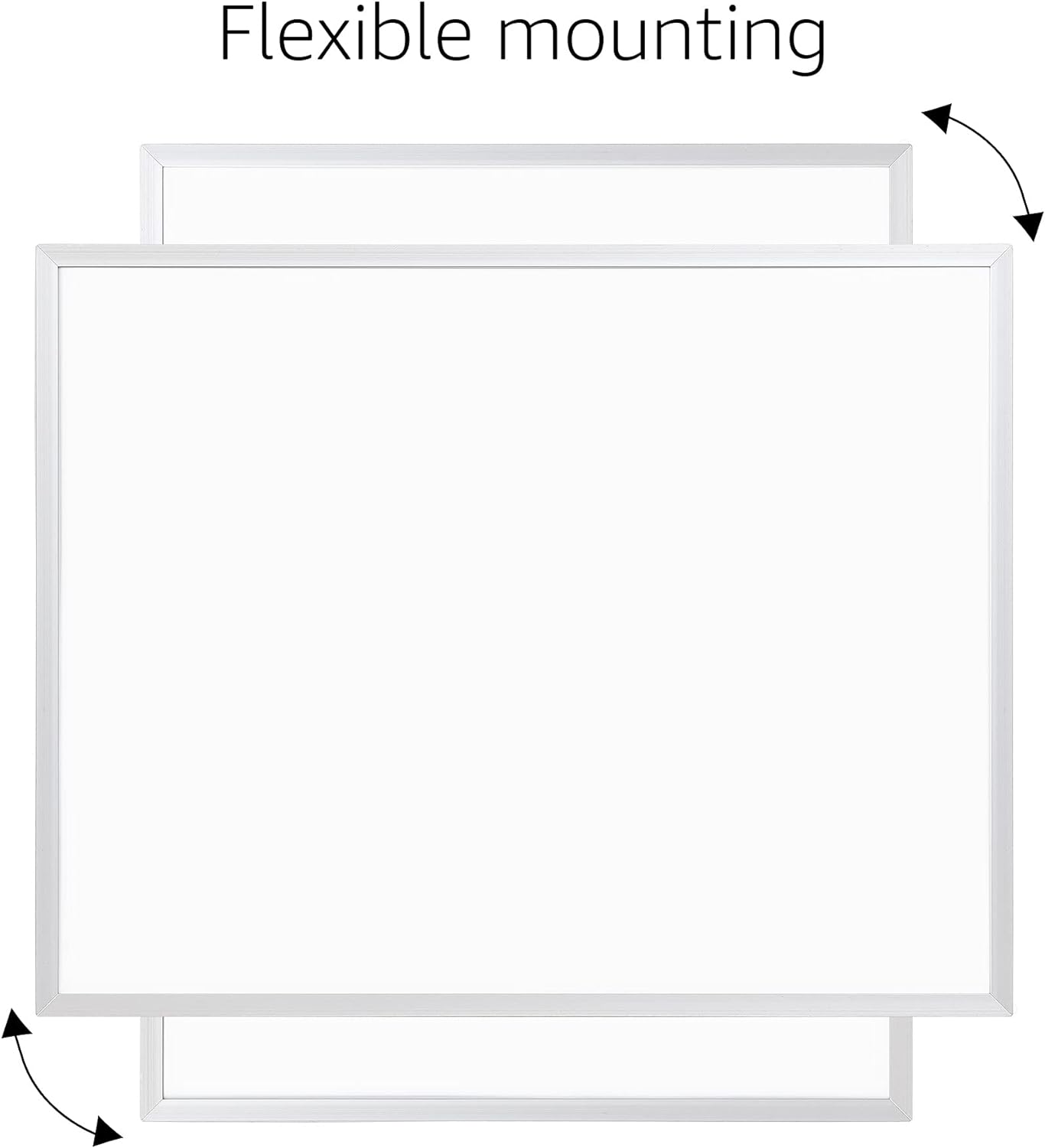 Amazon Basics Small Dry Erase Whiteboard, Magnetic Whiteboard with Marker and Magnets, 11"W x 14"H, Aluminum Frame