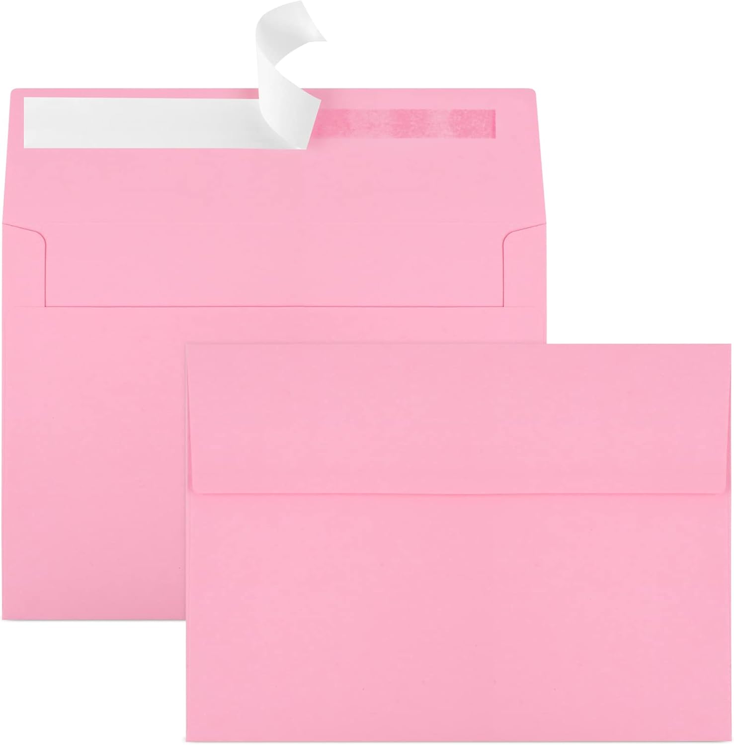 70 Packs of Invitation Envelopes, A2 Envelopes Pink, Postcard Envelopes, Envelopes for 4.5x5.5 Cards, Envelopes for Invitations, Envelopes Self Seal for Photos RSVP, Greeting Cards - Lumora Desk
