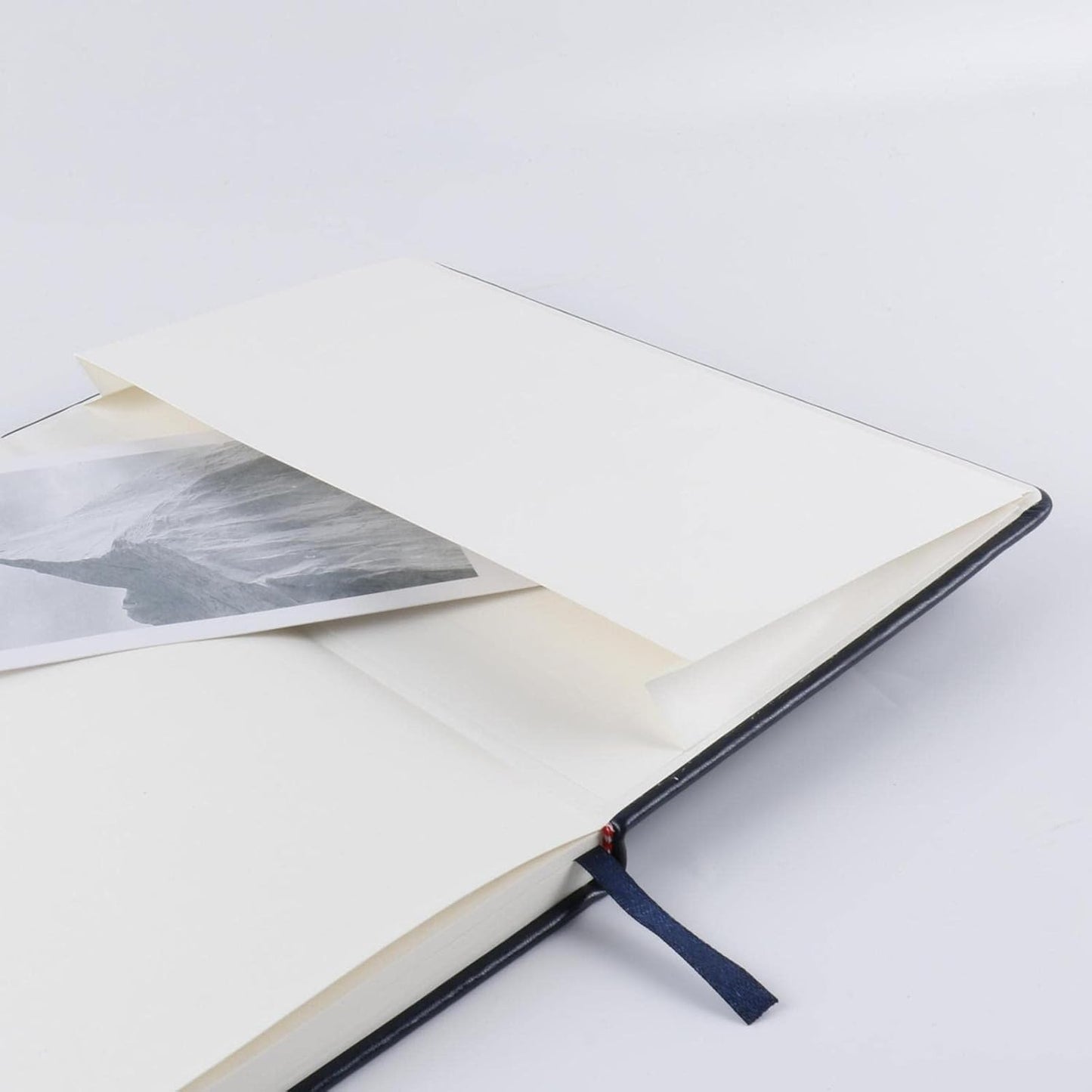 Journal notebook (A5-Lined, Dark Blue),192 Pages, Medium 5.7X8.3 inches - 80 gsm Thick Paper, Hardcover