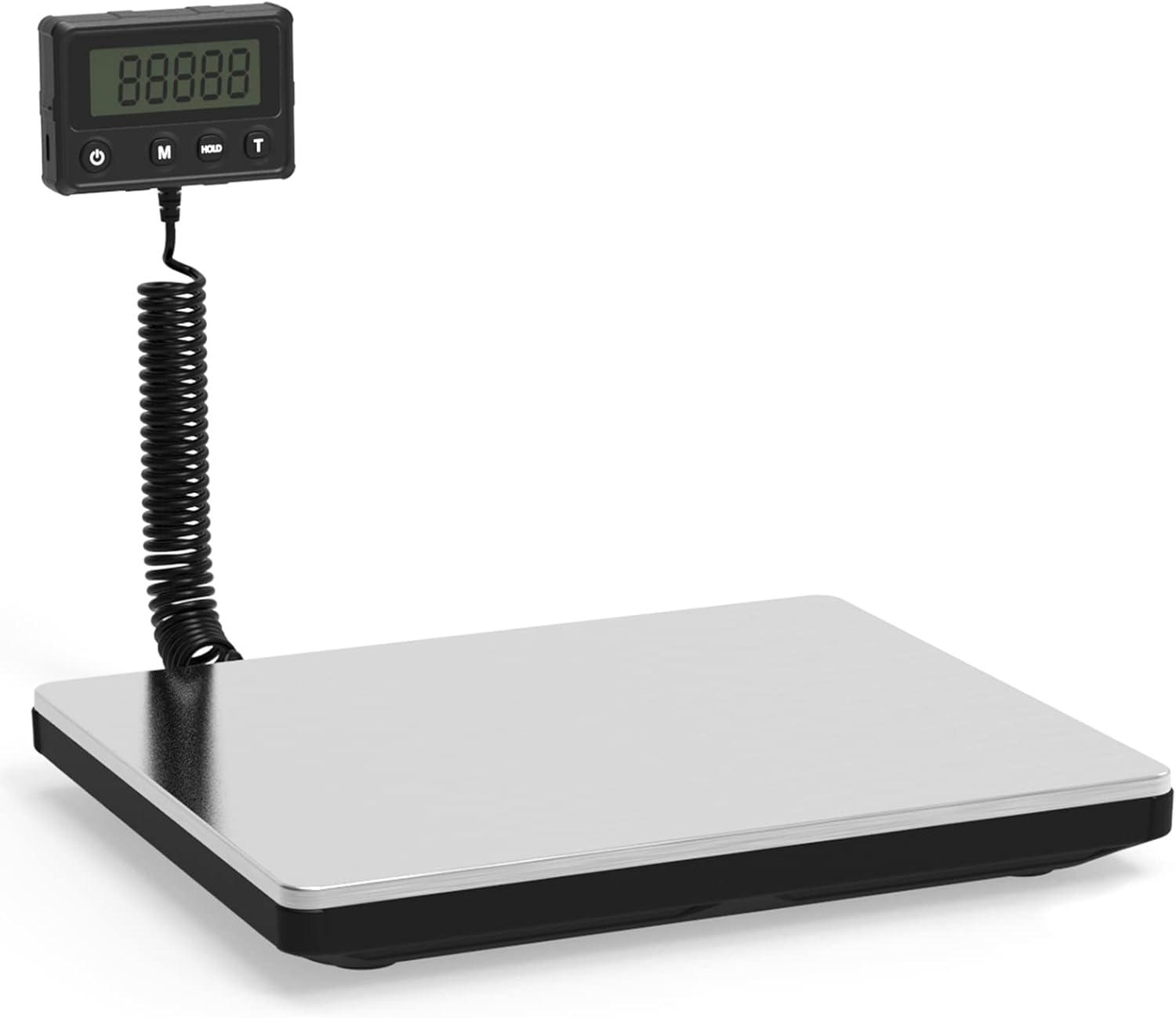 Maxus Shipping Scale 440lb, LCD Digital Postal Scale with Hold and Tare Funtion, Postage Scale for Packages Luggage Post Office Warehouse, Battery and Tape-c Power, Black - Lumora Desk