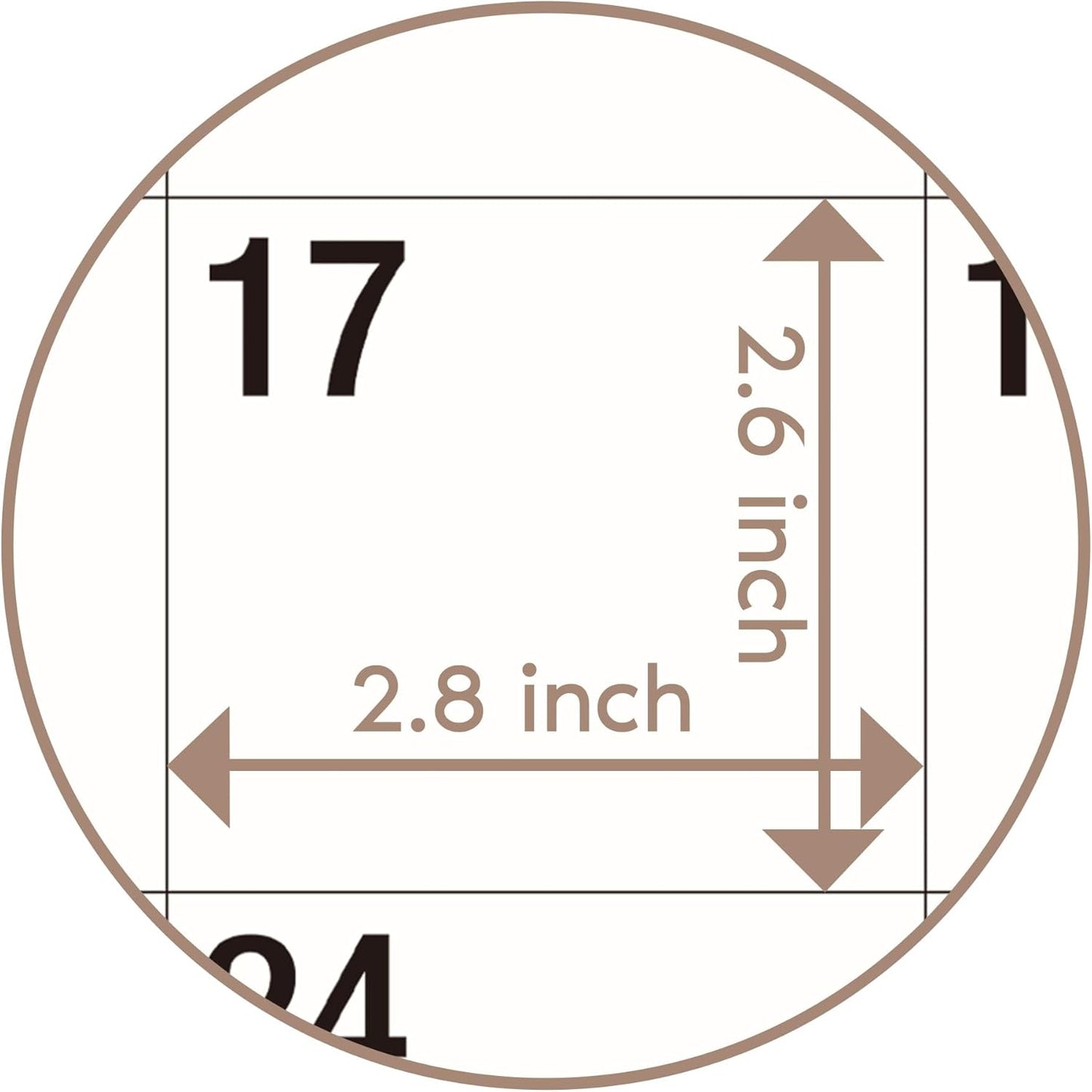 Nekmit 2025-2026 Desk Calendar, Large Print Desk Calendar with Desktop Mat, 21" x 16 1/2", Runs From Now to June 2026, for Home and Office, Black