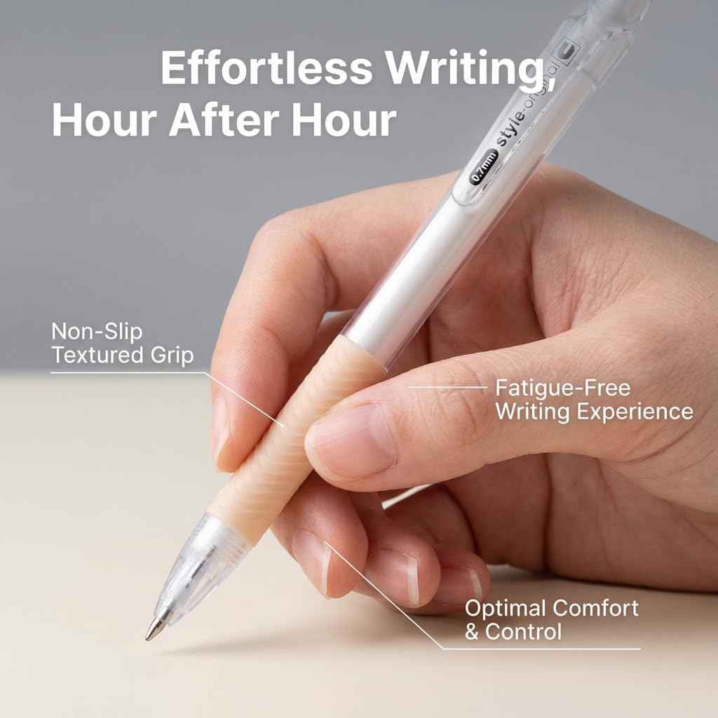0.5mm Mechanical Pencil Set with Case: Cute Pencils Set Include Lead Eraser Refills, Ruler – Ideal for Students, Teachers, Writing, Drawing, School daily use (0.5mm)