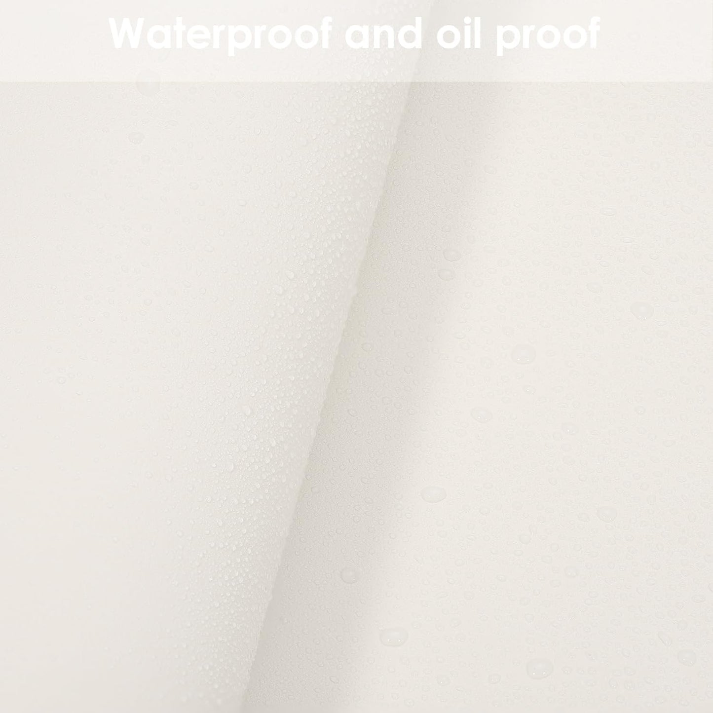 Leather Table Cover,1.8mm Thick,24x60 Inch Desk Cover,Large Desk Mat,Table Protector,Table Cover Protector,Desk Protector,Table Pad,(White+White,24x60)